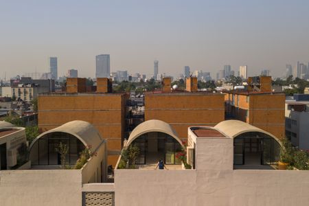 Mariano Azuela and its barrel vault rooftop feature