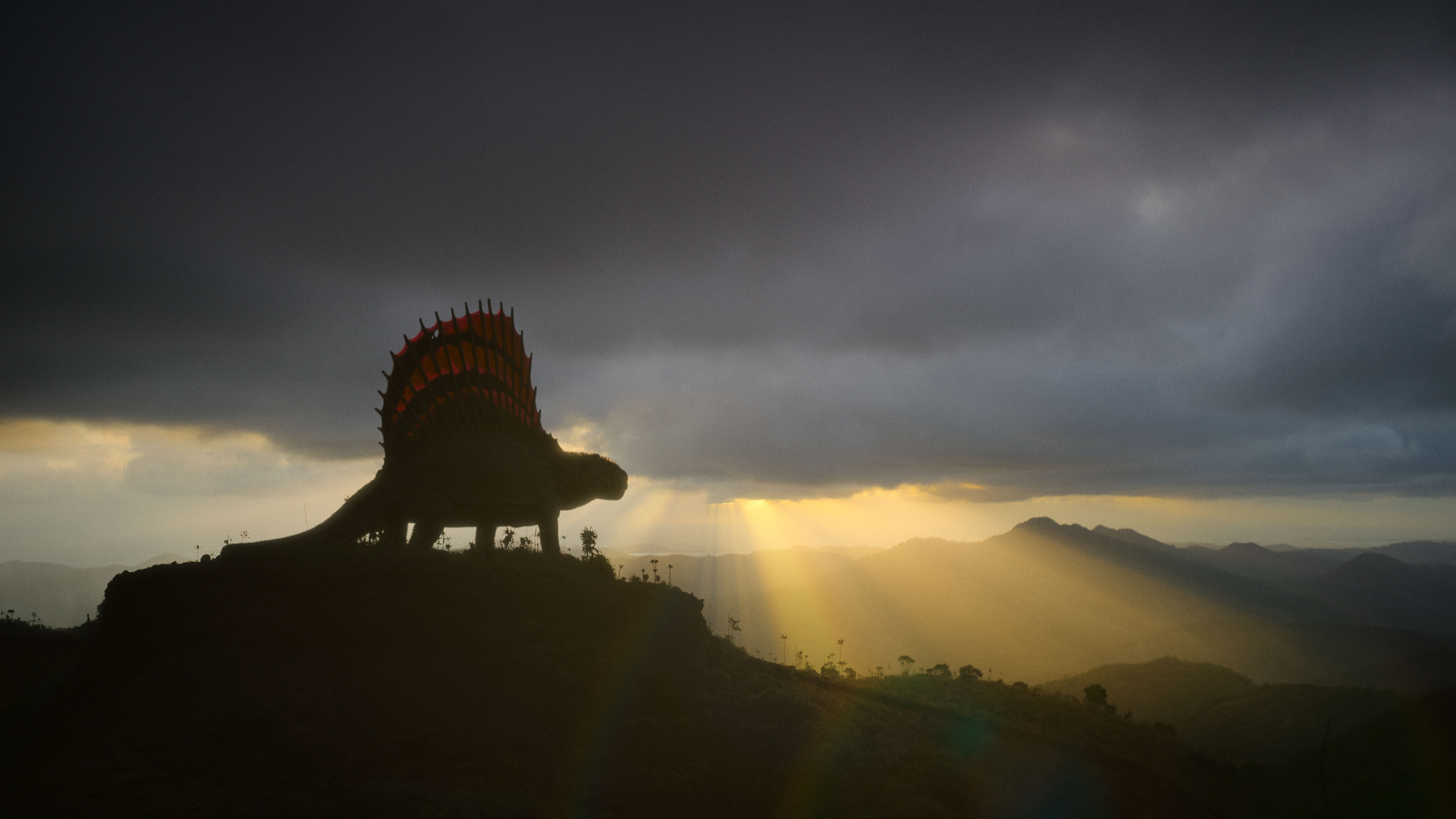 Scenes from a nature documentary made with CG