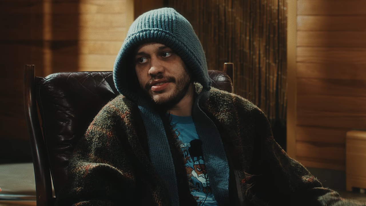 Pete Davidson is shown on Netflix's The Pete Davidson Show.