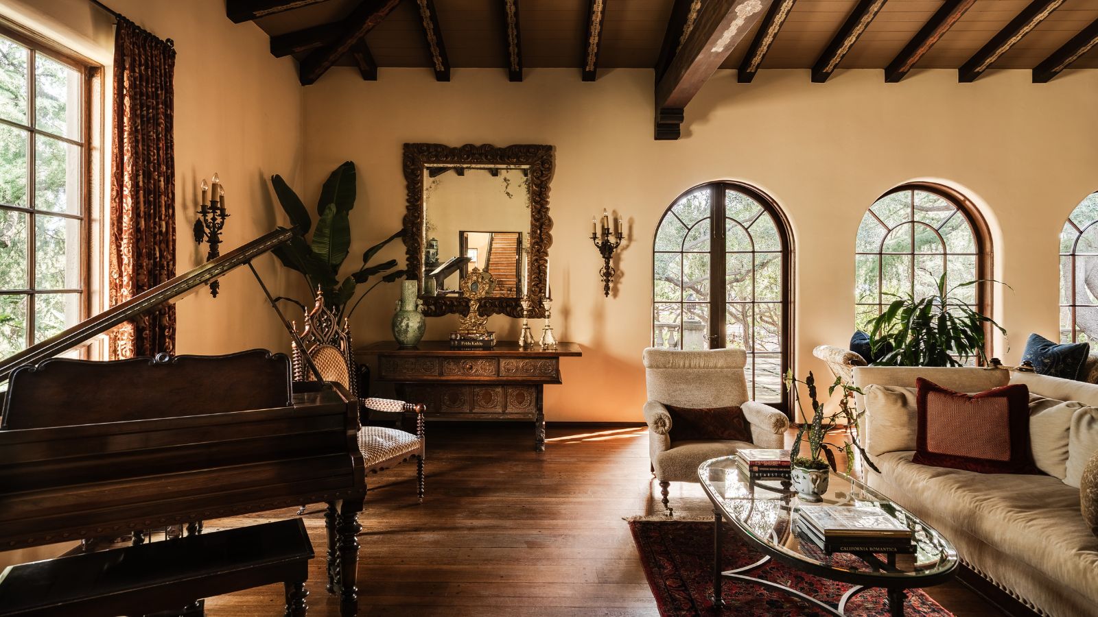 Dennis Morgan's living area
