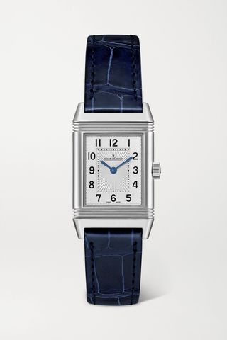 Reverso Classic Small Hand-Wound 21mm Stainless Steel and Alligator Watch