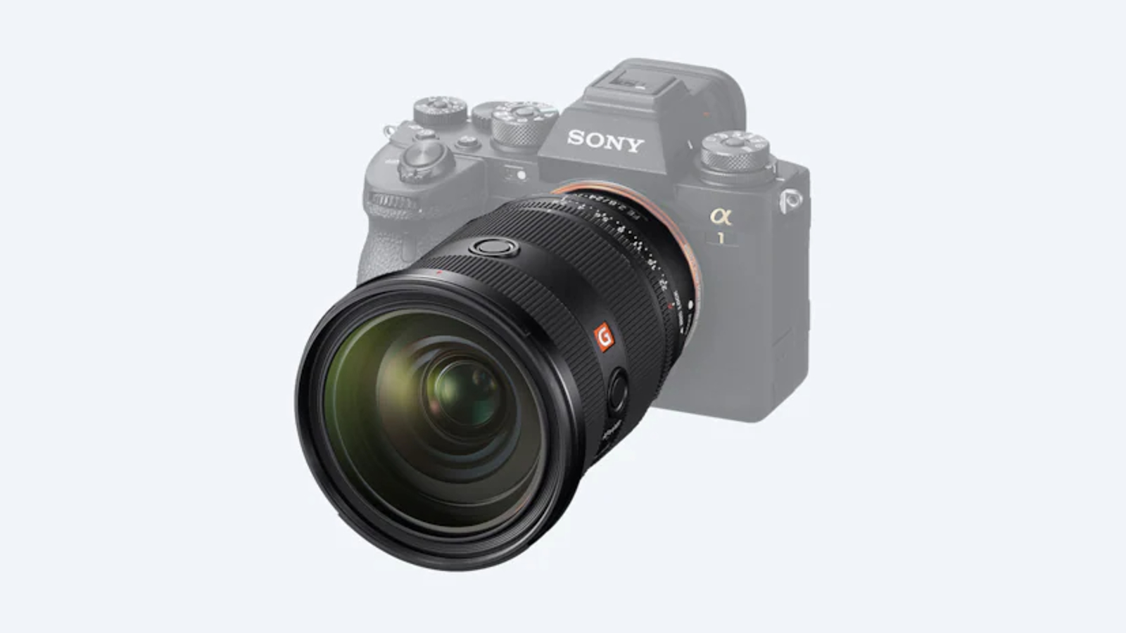 Sony FE 24-70mm F2.8 GM II lens attached on Sony Alpha camera
