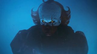 Bill Skarsgard as Pennywise in It: Welcome to Derry