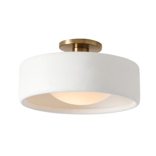 West Elm, Anders Porcelain Flush Mount