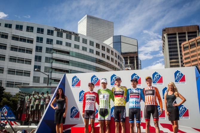 The final jersey podium for the week.