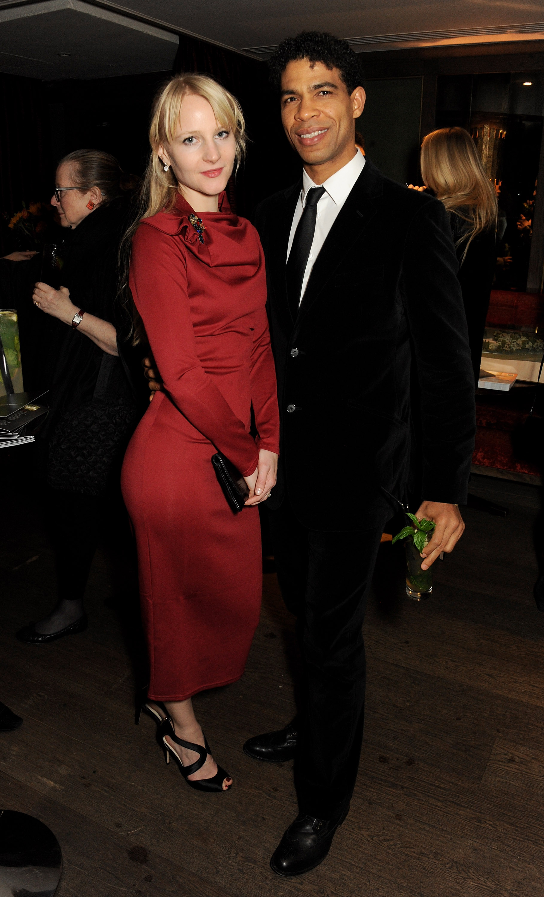 Carlos Acosta and his wife Charlotte Holland at The Mayfair Hotel in 2013.
