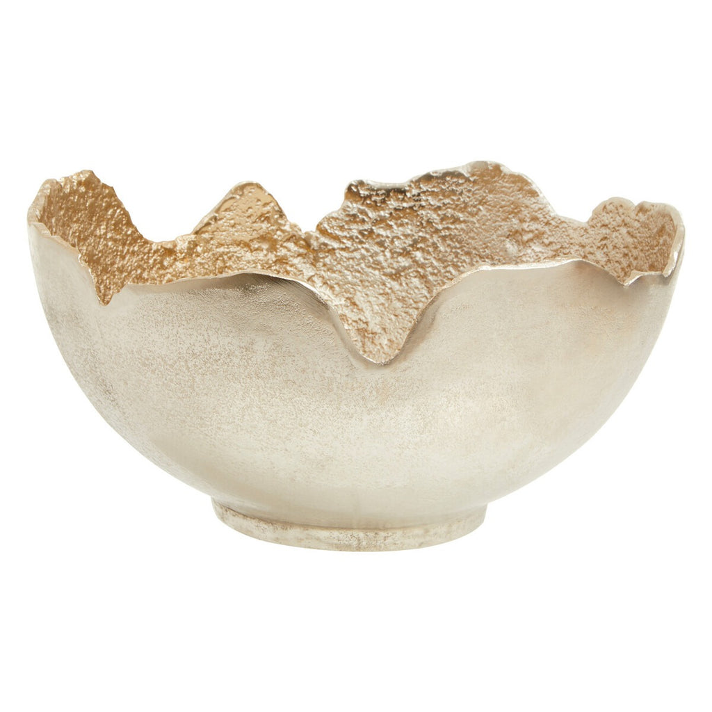 Dion Large Two Toned Bowl - Silver & Gold