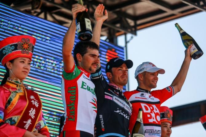 The top three from stage 11