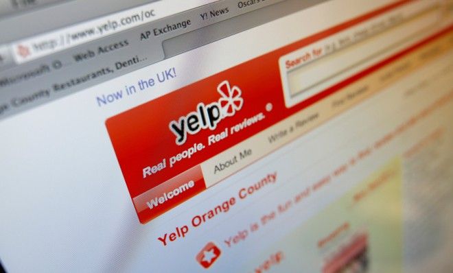 Yelp website