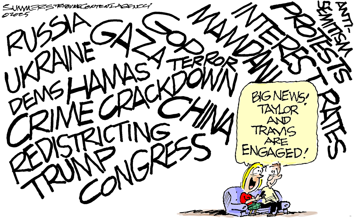 Political cartoon