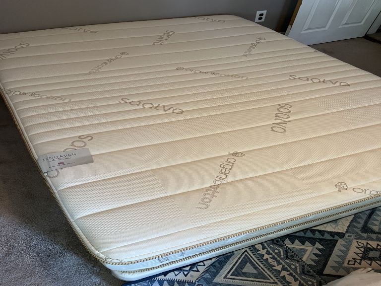 Saatva Zenhaven Natural Latex Mattress review Homes & Gardens