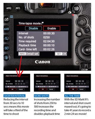 How to shoot time-lapse video with a Canon camera