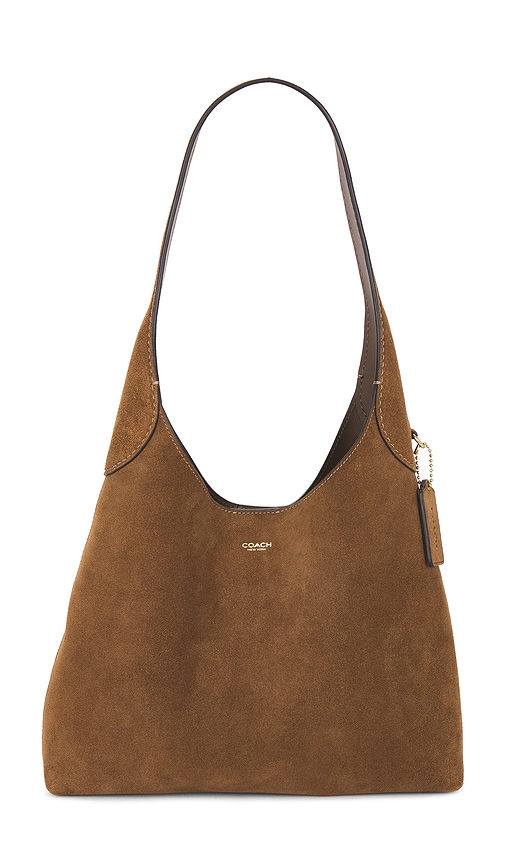 Suede Brooklyn Shoulder Bag 28