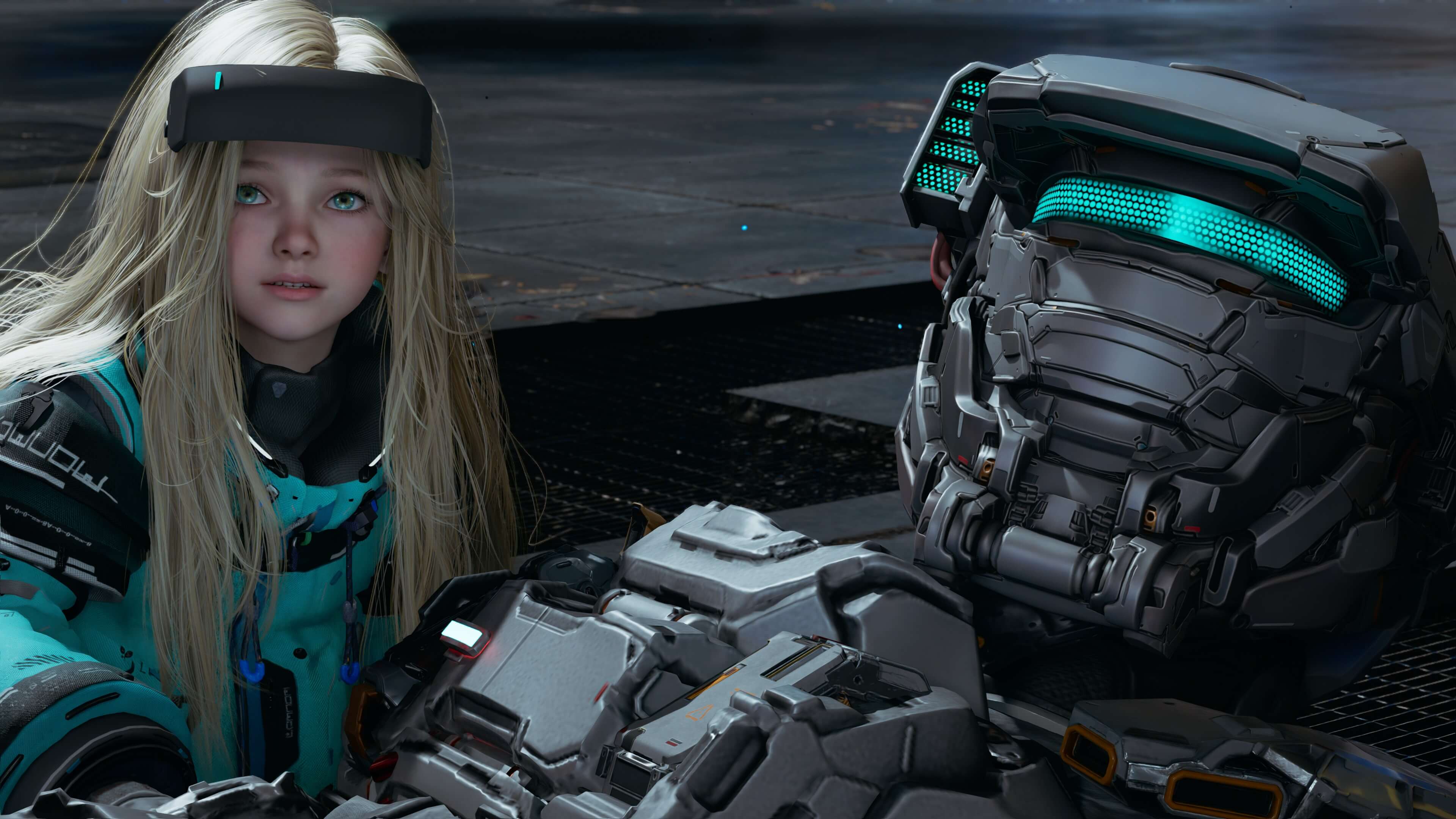 Pragmata gameplay screenshots