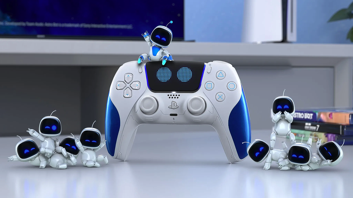 Astro Bot DualSense controller