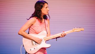 Molly Miller performs at the 2019 Coachella Festival on April 13, 2019 in Indio, California