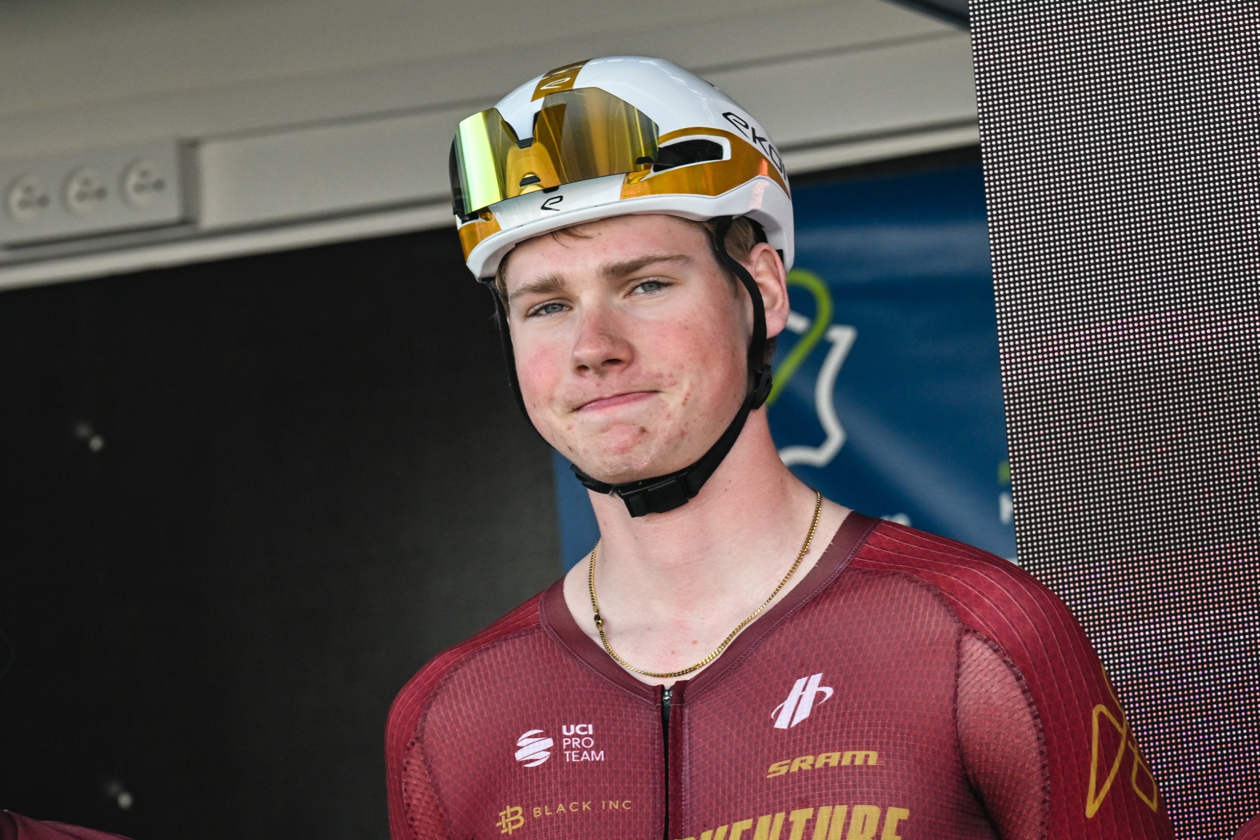 Ezra Caudell at the GP de Denain 