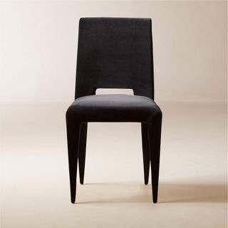 Editor Black Velvet Dining Chair