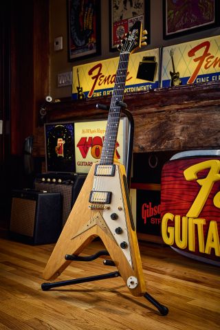 Joe Bonamassa’s most expensive guitar – his 1958 Gibson Korina Flying V