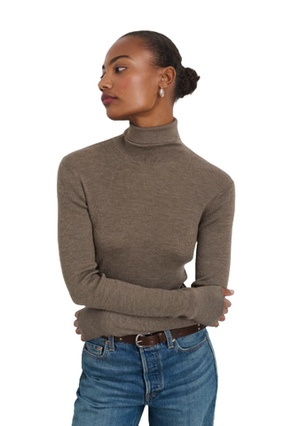 Alex Mill Emmaline Turtleneck in Merino Wool