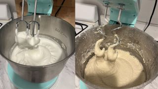 Delish by Dash Stand Mixer after making meringues and bread