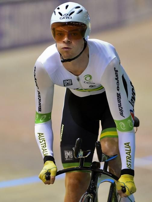 Australia's Alexander Edmonson competes en route to winning the gold medal
