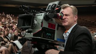 Christopher Nolan using camera to shoot Tenet scene