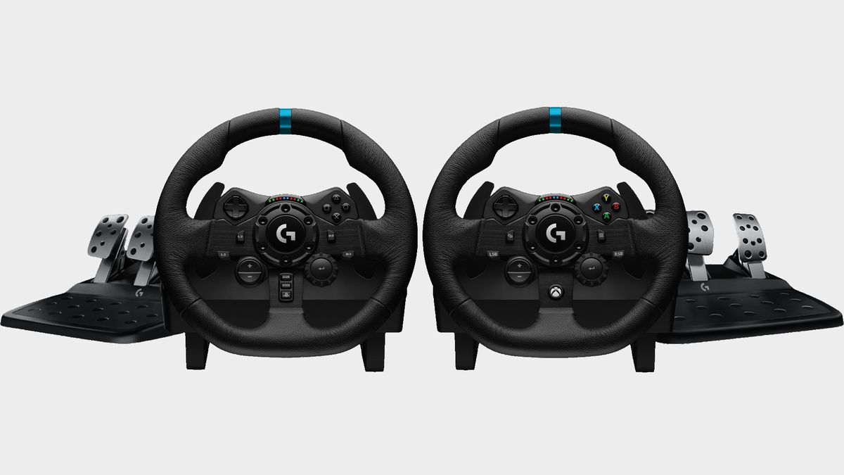 Logitech G923 racing wheel