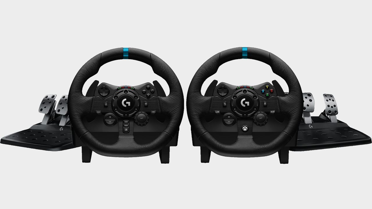 Logitech G923 racing wheel