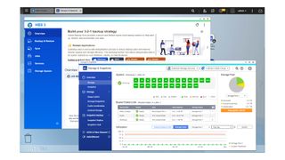 A screenshot of the Qnap TS-h2490FU QuTS hero edition's snapshot management software