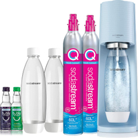 SodaStream Terra Sparkling Water Maker Bundle (Misty Blue): was $159.95, now at $125