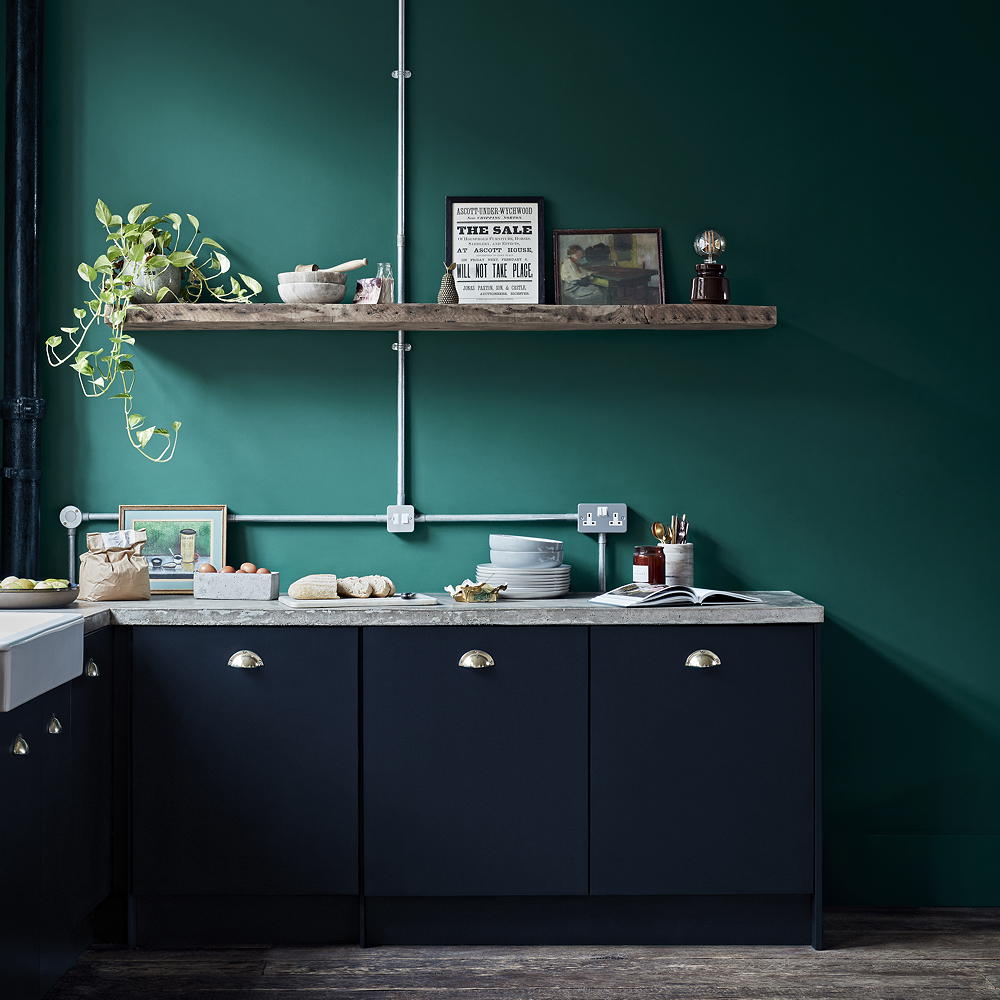 18 small kitchen paint colours for a big improvement   Ideal Home