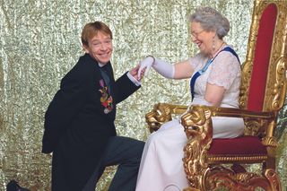 He thought he had really made it in the world when he went to London to visit the Queen…