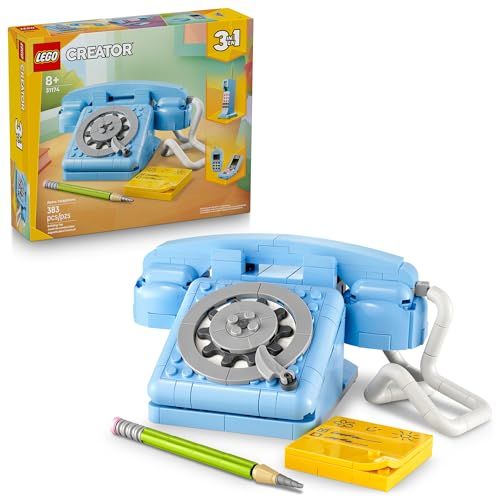 Creator 3-in-1 Retro Telephone Kids Toy