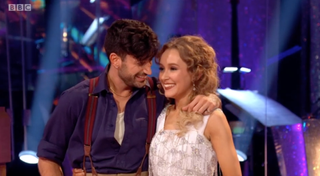 Rose and Giovanni on Strictly Come Dancing