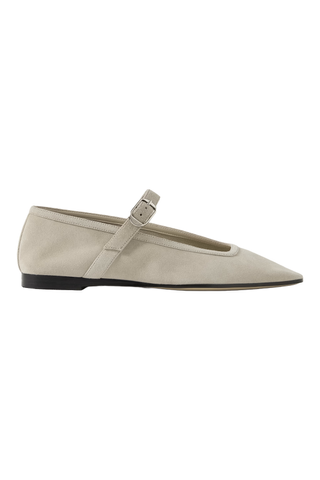 Le Monde Beryl Suede Mary Jane Ballet Flats