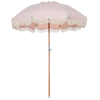 Kyrian Striped Outdoor Beach Umbrella