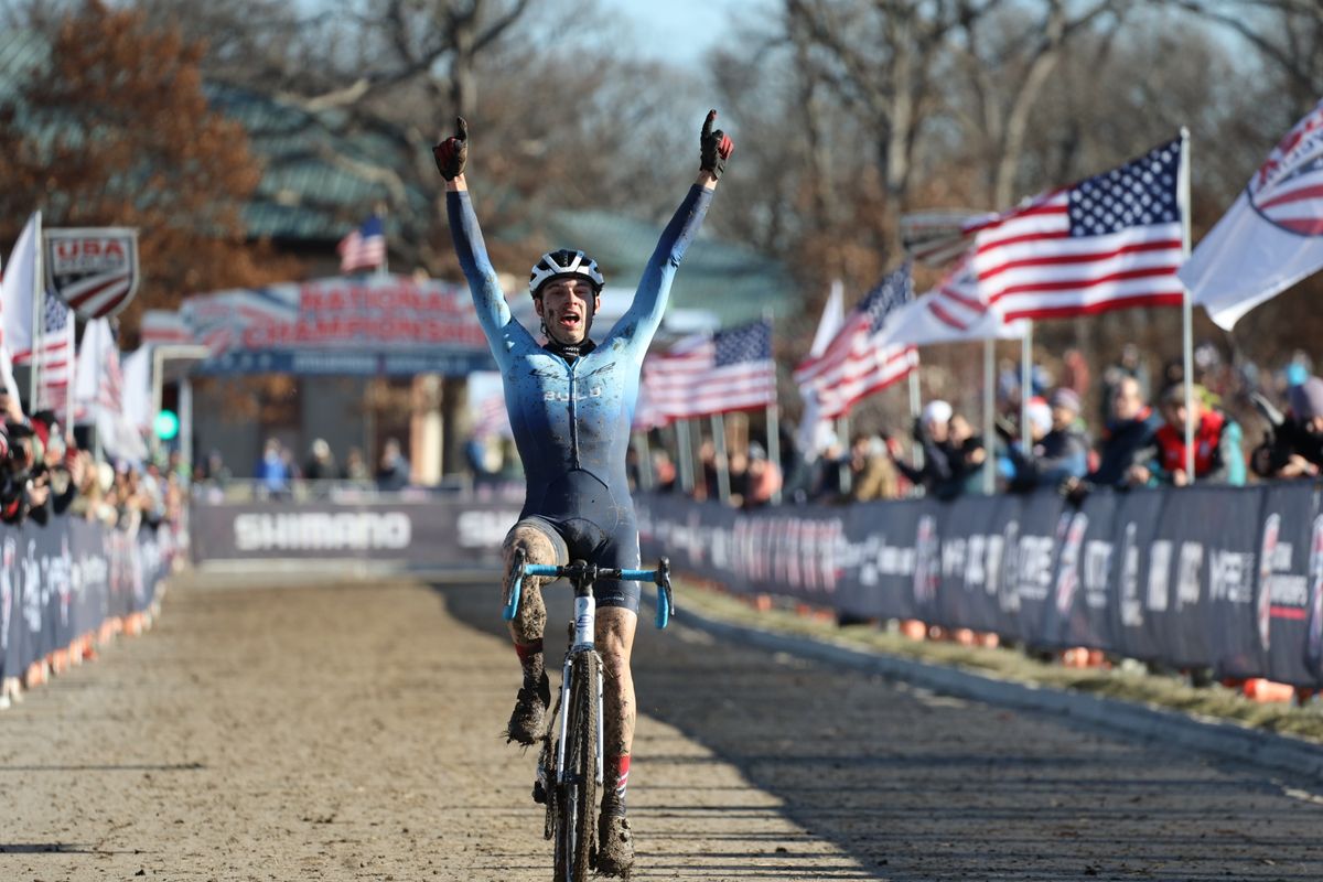 Scott Funston (Blue Competition Cycles) wins the U23 title