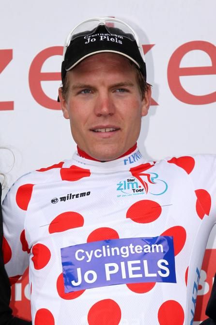 Rens Te Stroet (Cyclingteam Jo Piels) leads the mountains classification