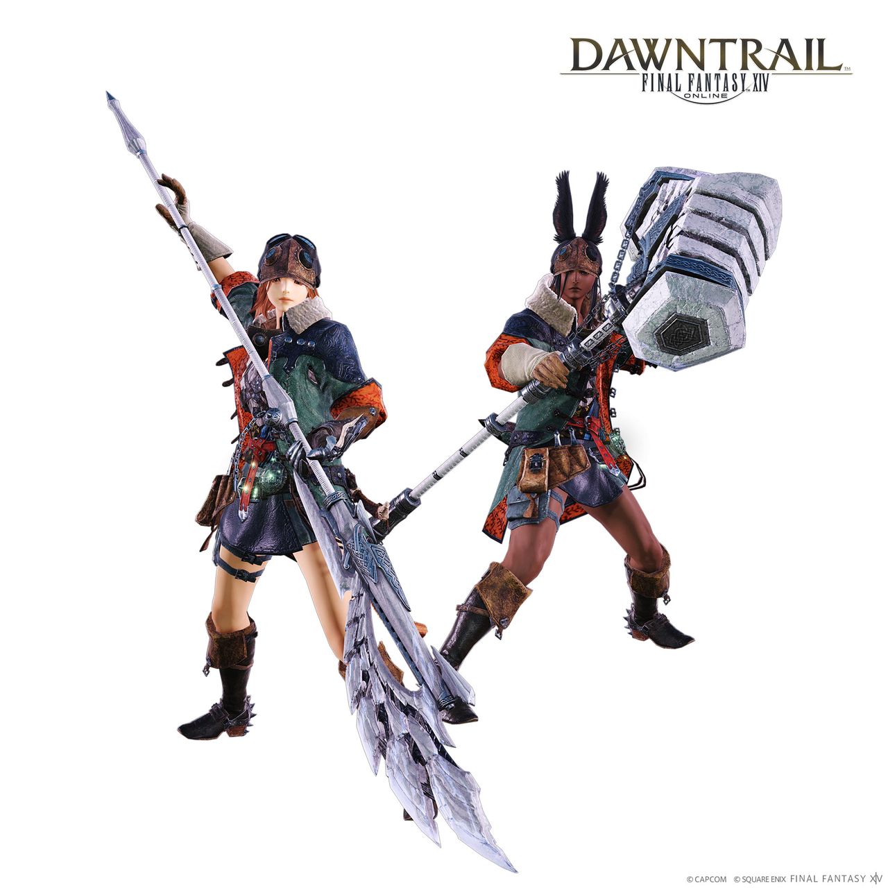 The Final Fantasy XIV x Monster Hunter Wilds collab event rewards