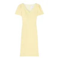 Get the look: Rebecca Lemon Crepe Shift Dress, £239 | LK Bennett