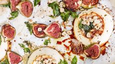 Baked ricotta with honey and figs