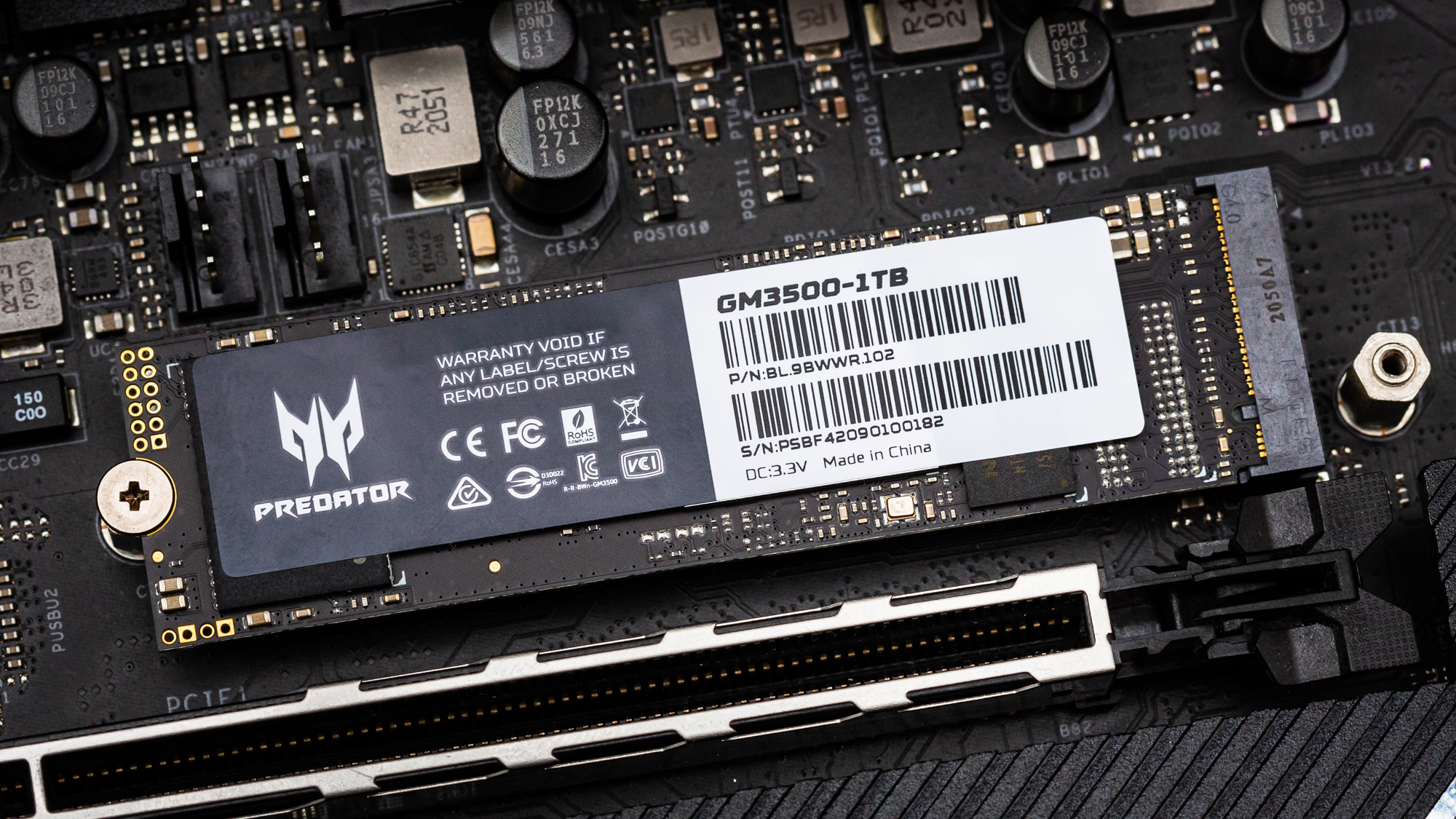 Acer Predator GM3500 SSD Review: Old Tech, Basic SSD | Tom's Hardware