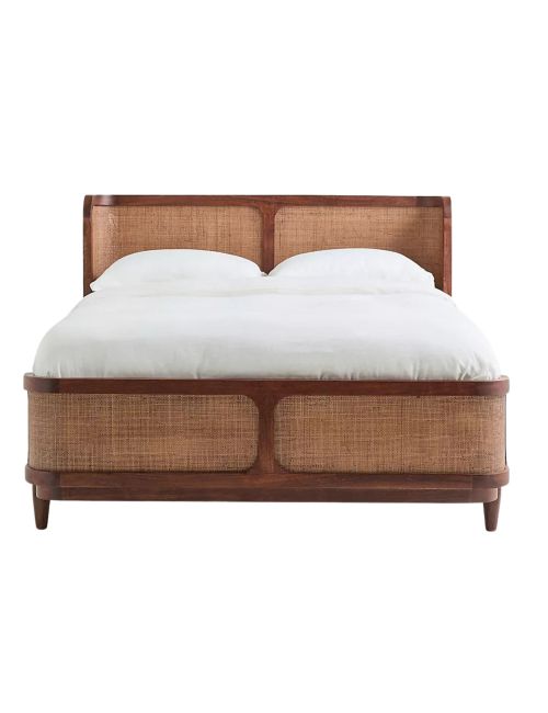 Canggu Acacia Cane Bed