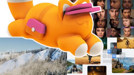 The biggest 3D art trends we'll see in 2025; a 3D cat