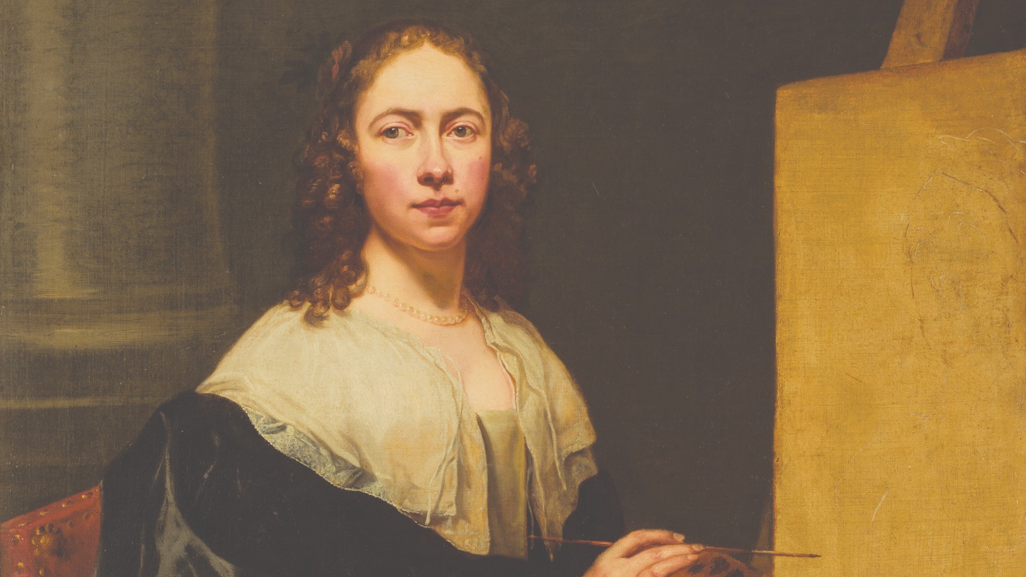 Michaelina Wautier self-portrait