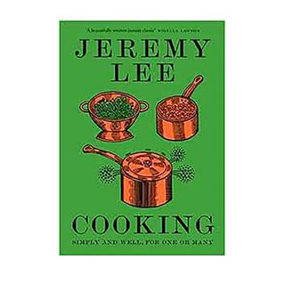 Green Jeremy Lee cookbook.
