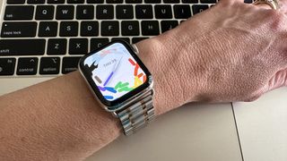 Apple Watch with Pride watch face