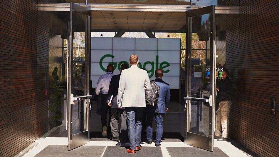 Google HQ entrance