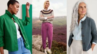 selection of models in Seasalt clothing